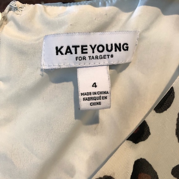 Leopard 🐆 dress Kate Young for target 4 TTS - Picture 2 of 7